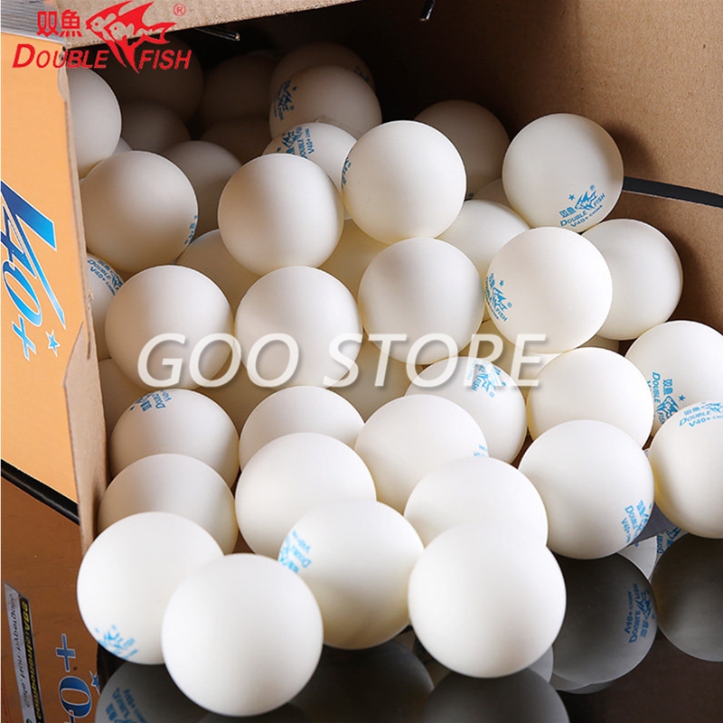 Donic Table Tennis Ball - 100 balls Double Fish V40+ 1-Star