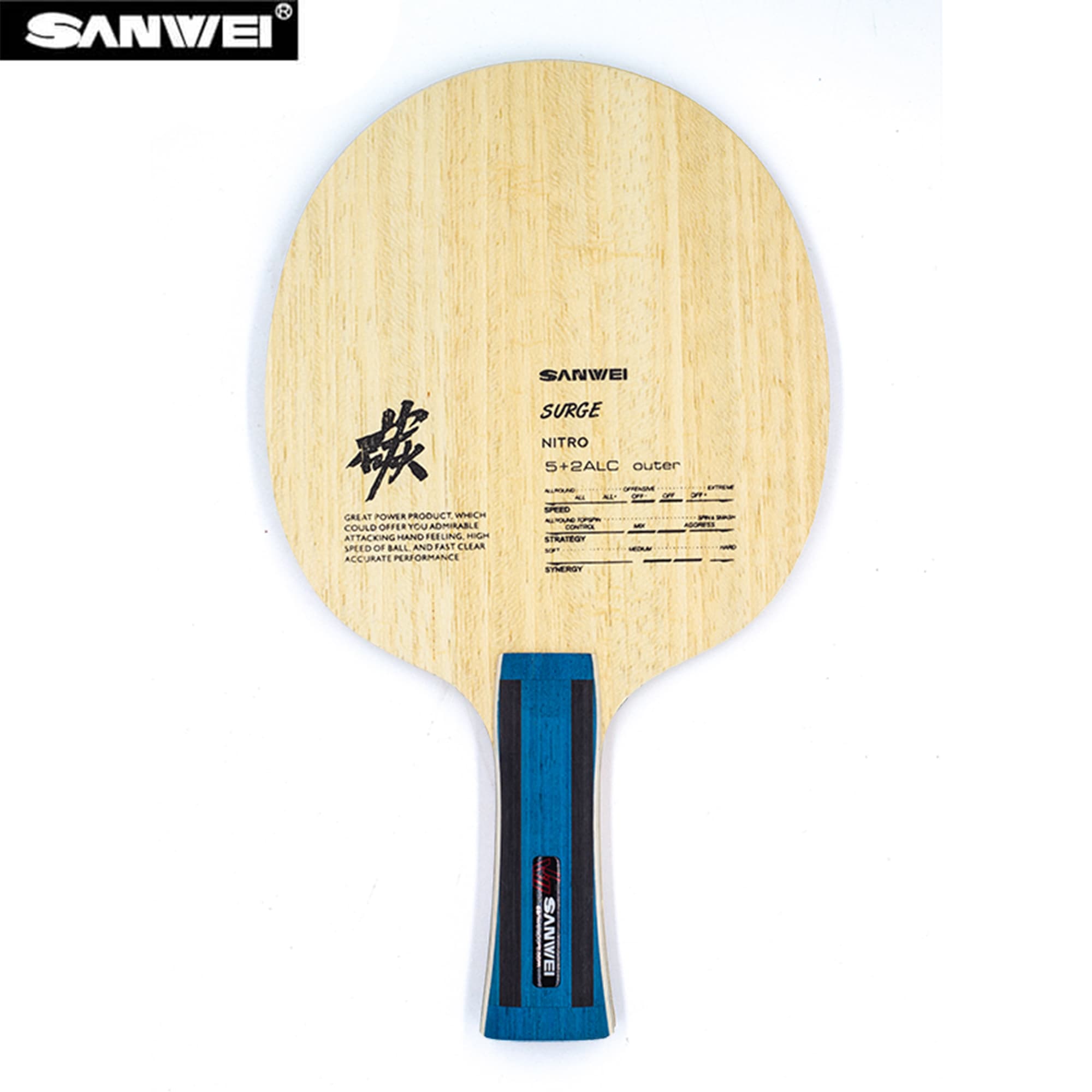 Table Tennis Launcher - SANWEI Nitro ALC Table Tennis Blade