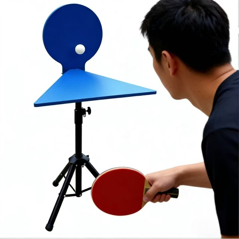 Table Tennis Launcher - Adjustable Table Tennis Training Rebound Board