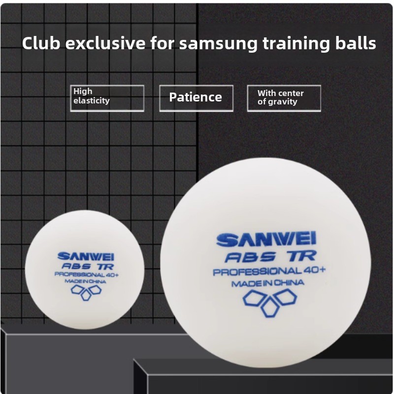 Donic Table Tennis Ball - 100 pcs Sanwei New Materials Plastic