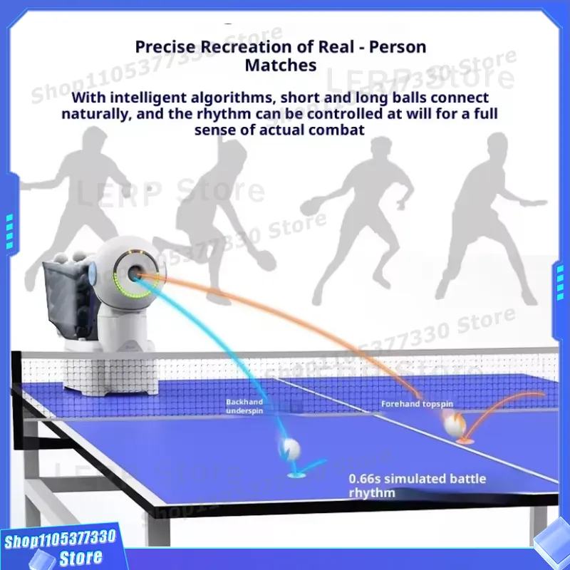 PUSUN Smart Table Tennis Robot - огляд і ціна Table Tennis App