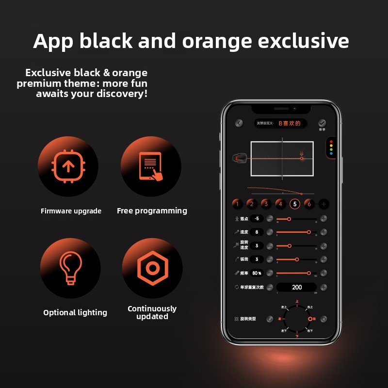 OMNI-PRO Pro Black Orange Excl - огляд і ціна Table Tennis App