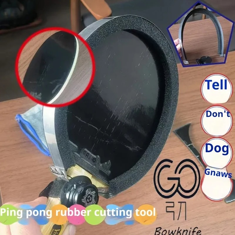 Table Tennis Rubber Manual Cut - огляд і ціна Table Tennis Launcher