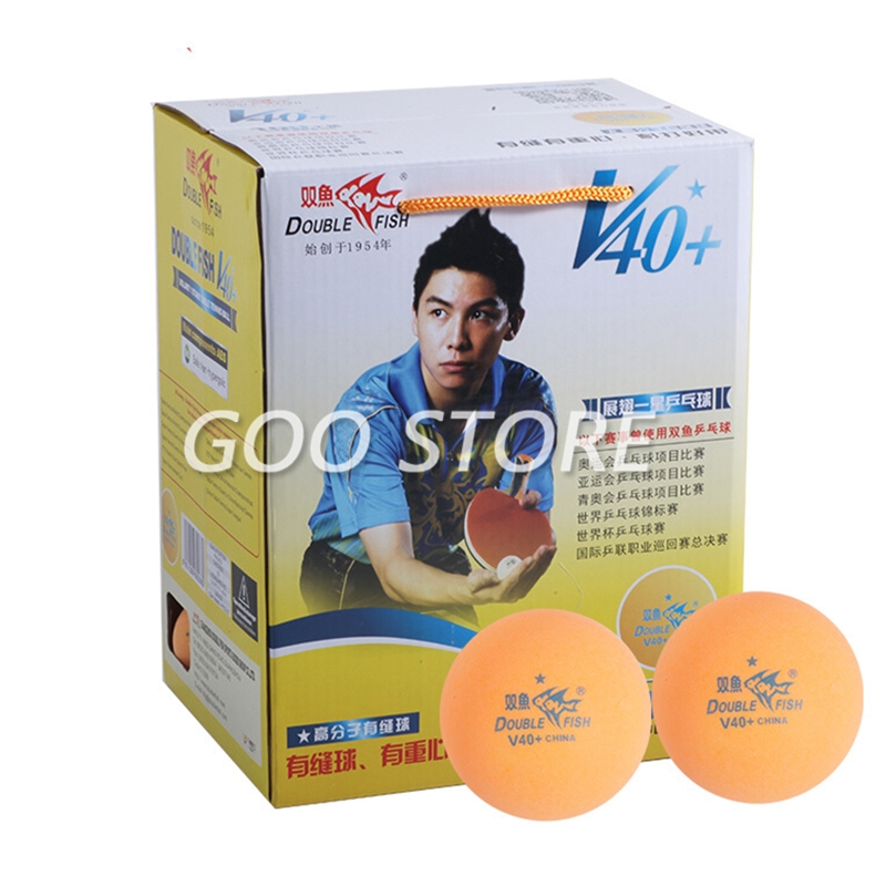 100 balls Double Fish V40+ 1-S - огляд і ціна Donic Table Tennis Ball