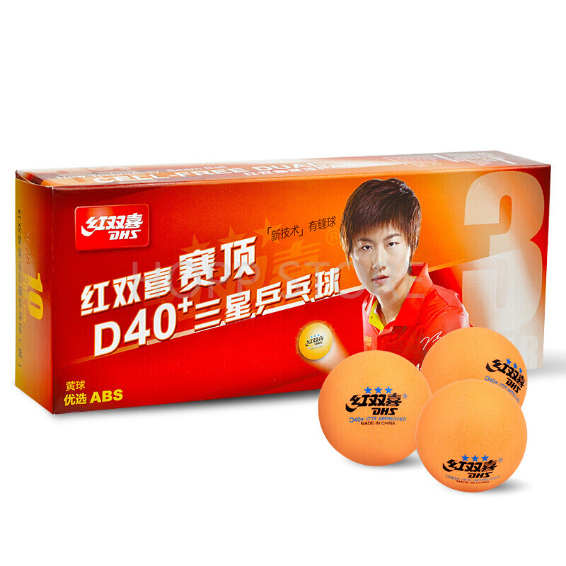 DHS 3-Star D40+ Table Tennis B - огляд і ціна Donic Table Tennis Ball