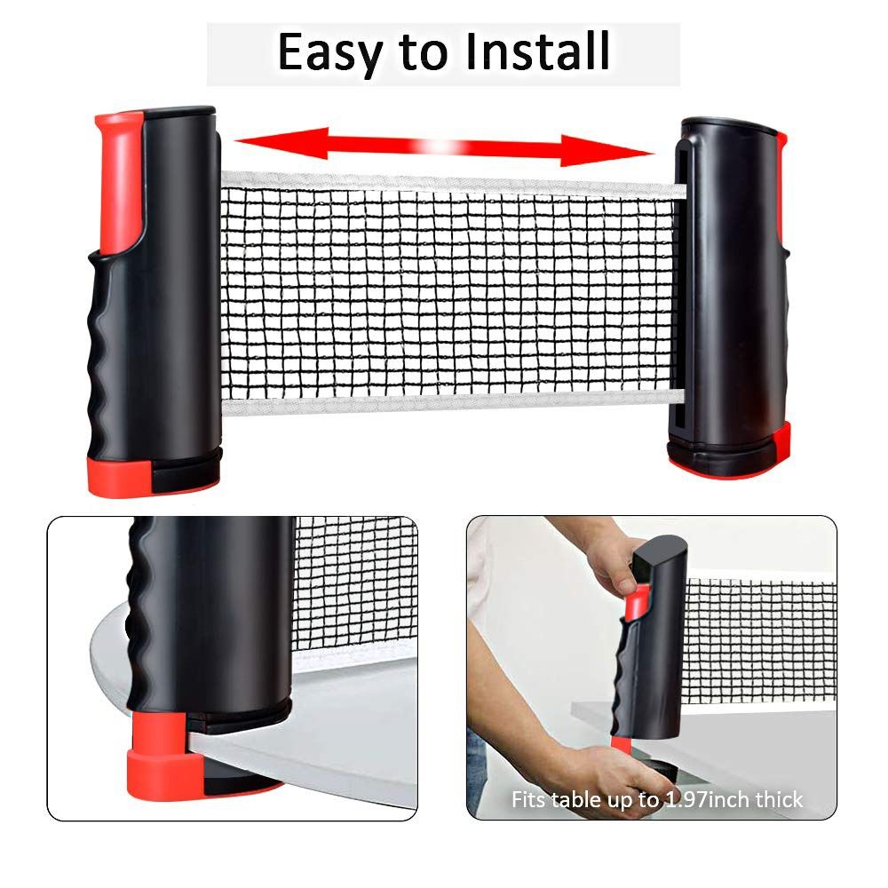 Retractable Net Ping Pong Net  - огляд і ціна Table Tennis Ace