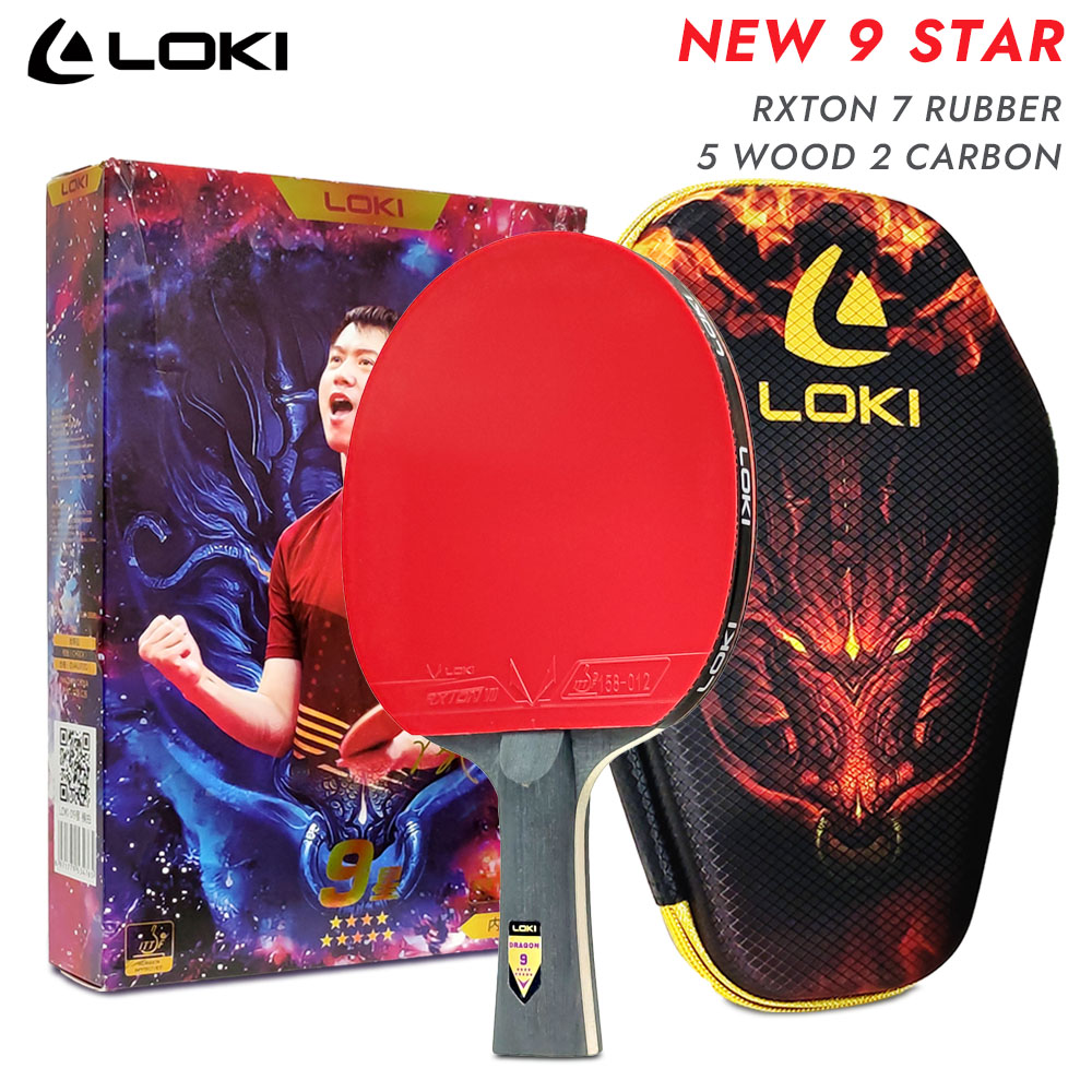 LOKI 9 Star Table Tennis Racke - огляд і ціна Table Tennis Zhang Jike