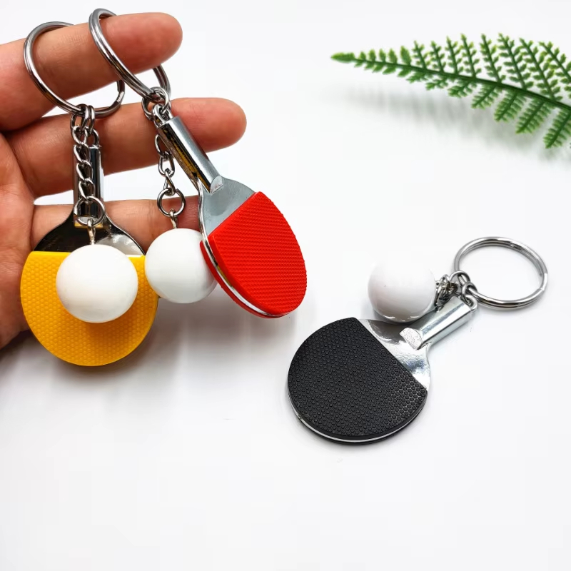 7 Colors Cute Ping Pong Racket - огляд і ціна Table Tennis Keychain
