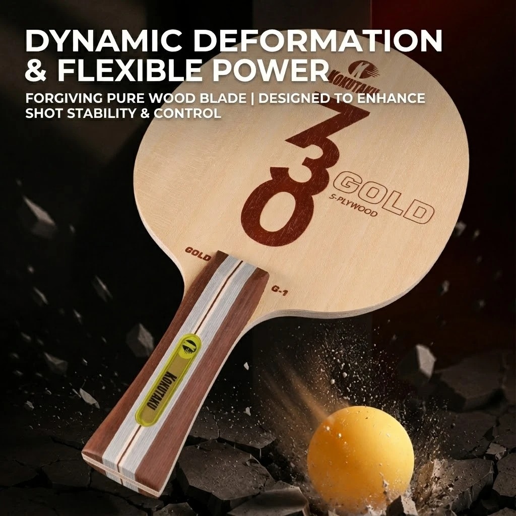 Kokutaku Table Tennis Blade FL - огляд і ціна Table Tennis Launcher