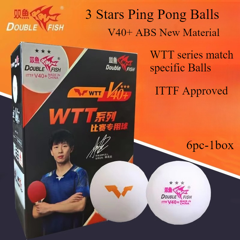1/2/3BOX  DOUBLE FISH 3 Stars  - огляд і ціна Donic Table Tennis Ball
