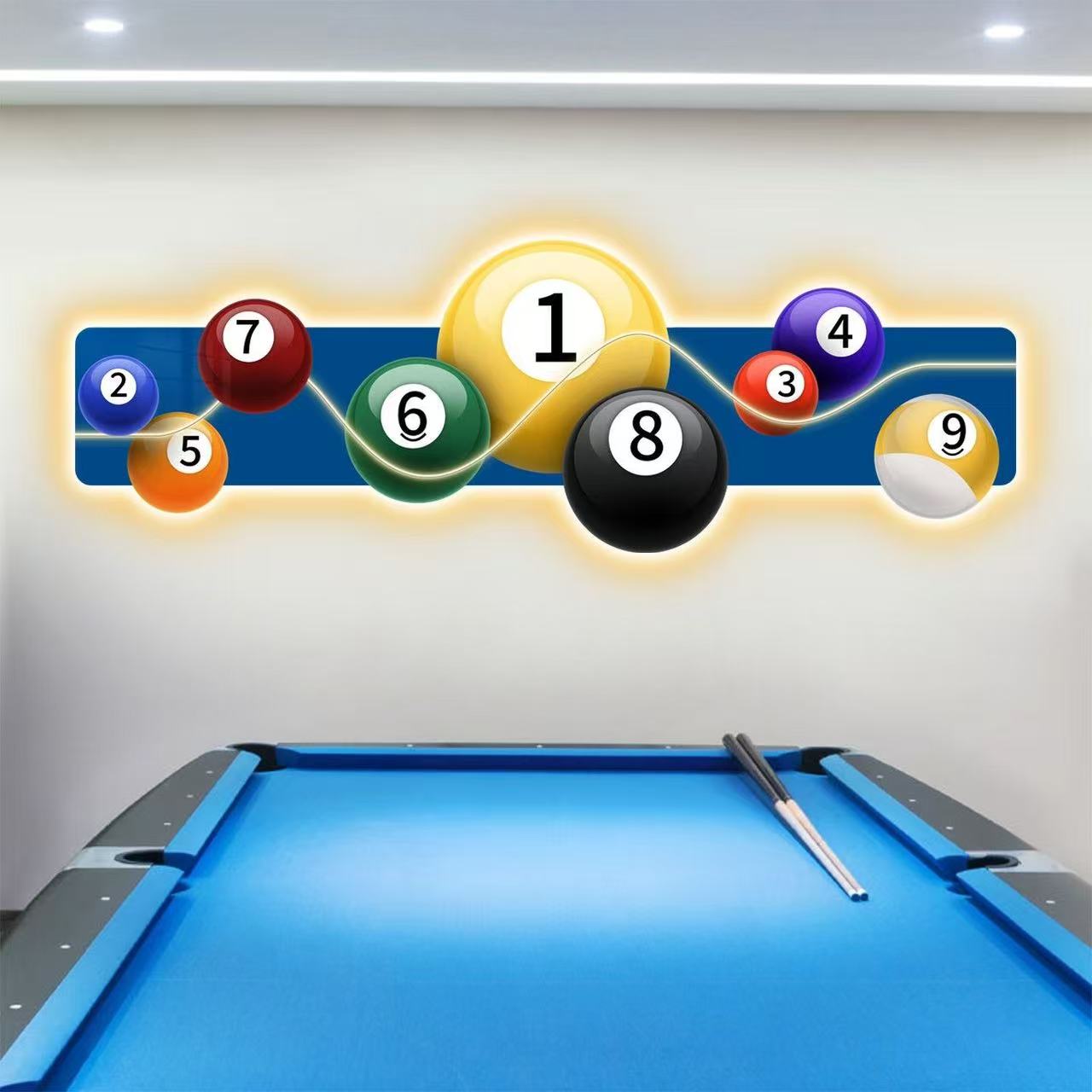 Billiards Hall Decoration Pain - огляд і ціна Table Tennis No 1