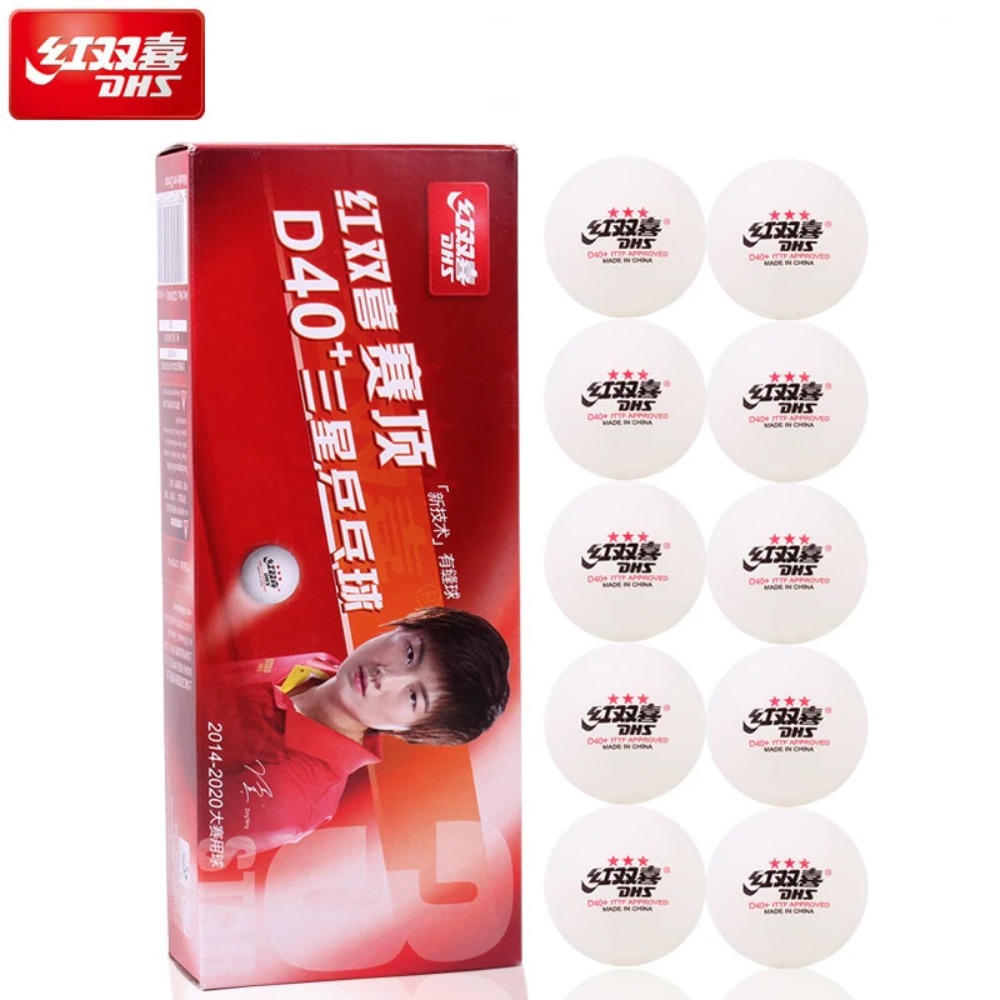 10 /20pcs DHS Seamed Table Ten - огляд і ціна Donic Table Tennis Ball