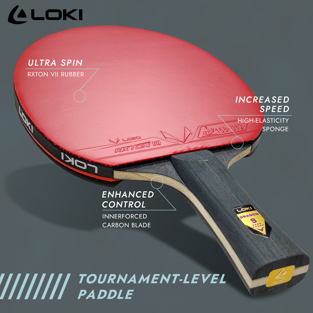 LOKI 9 Star Table Tennis Racke - огляд і ціна Table Tennis Zhang Jike