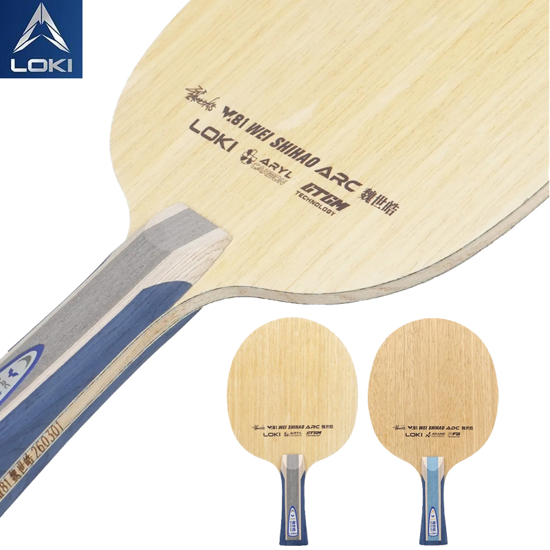 LOKI W81 Series Wei Shihao Tab - огляд і ціна Table Tennis Paddle
