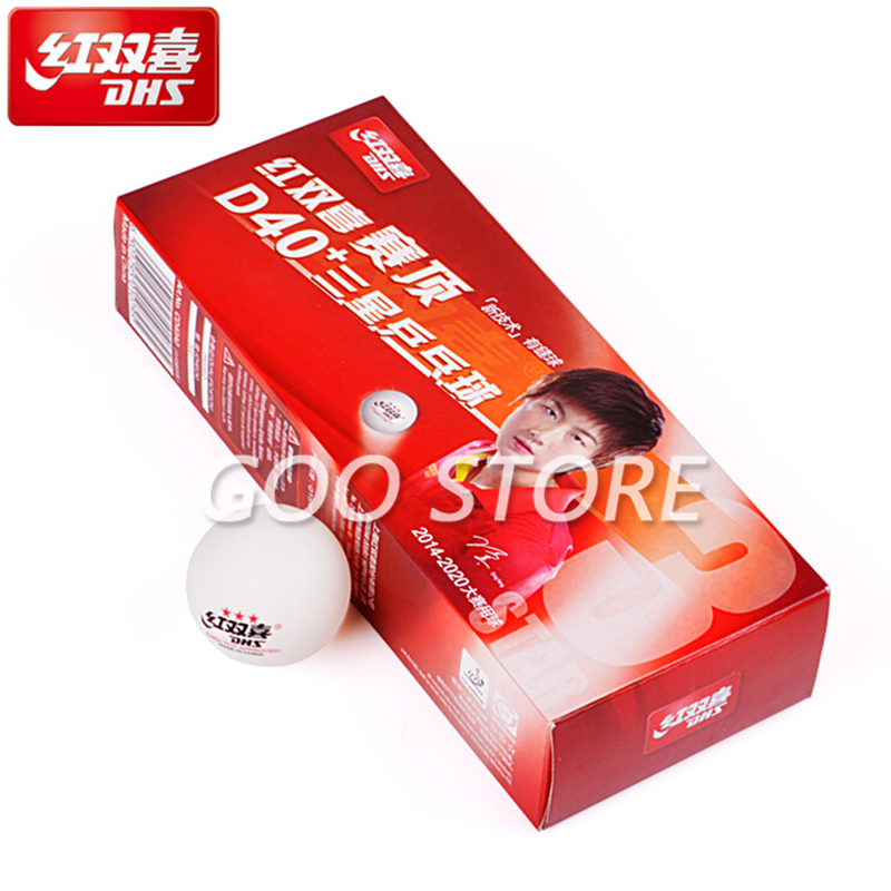 DHS 3 Star D40+ Table Tennis B - огляд і ціна Donic Table Tennis Ball