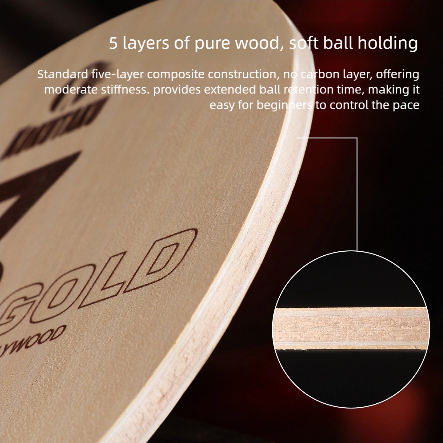 KOKUTAKU 730G1 5-Ply All-Wood  - огляд і ціна Table Tennis In Japanese