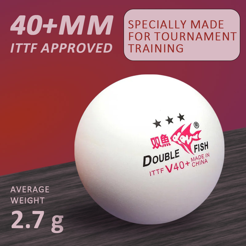 DOUBLE FISH Table Tennis Balls - огляд і ціна Donic Table Tennis Ball