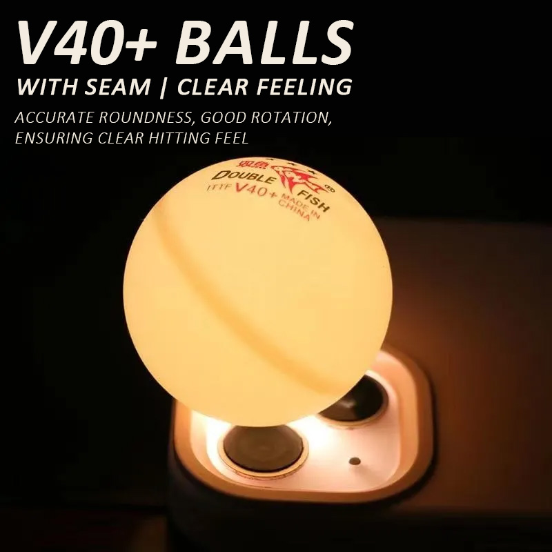 DOUBLE FISH Table Tennis Balls - огляд і ціна Donic Table Tennis Ball