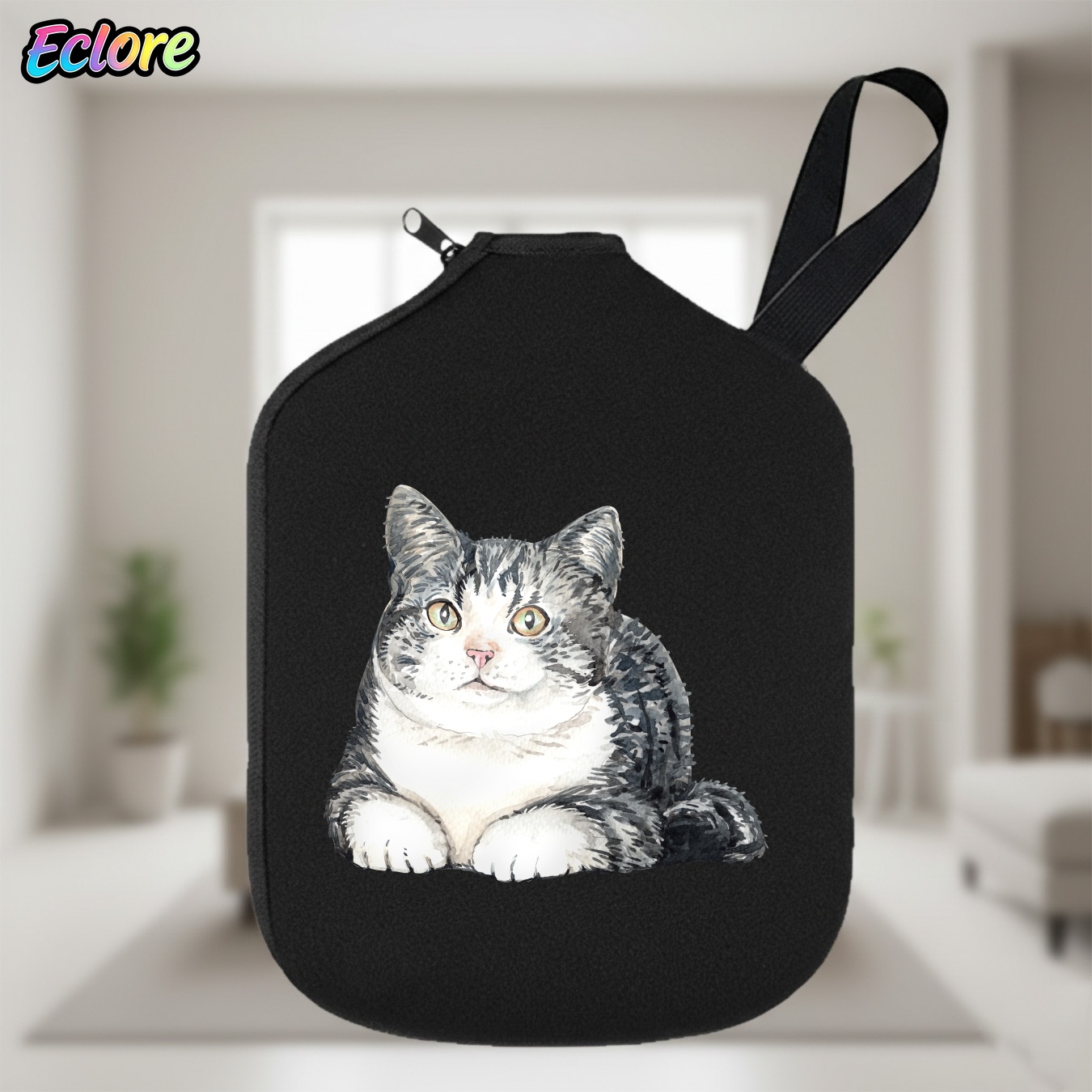 Cute Watercolor Cat Pickleball - огляд і ціна Table Tennis Paddle