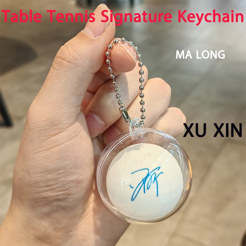 Table Tennis Signature Keychai - огляд і ціна Table Tennis Zhang Jike