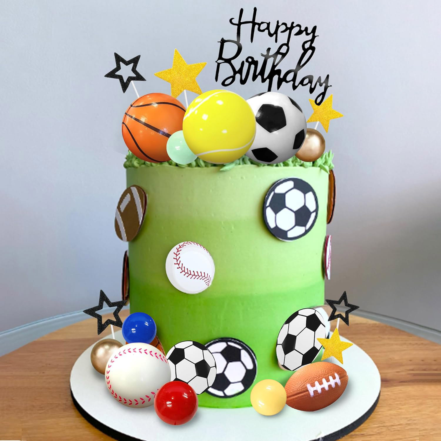 37PCS Sports Cake Decoration w - огляд і ціна Table Tennis Zhang Jike
