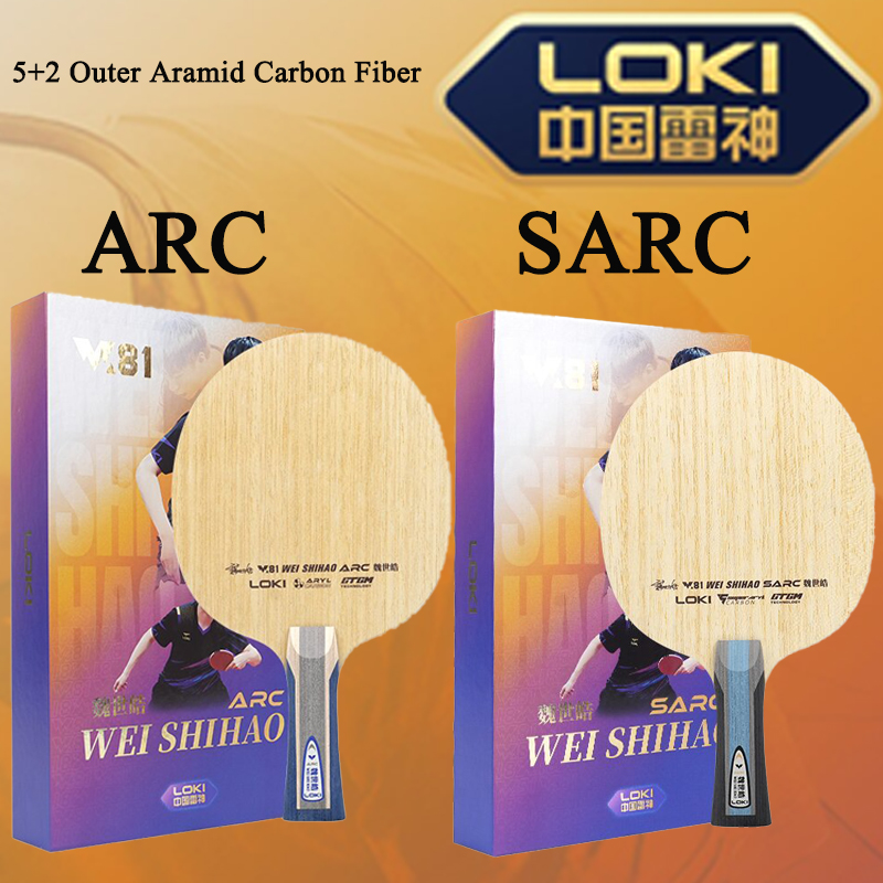 New LOKI W81 Series ARC SARC T - огляд і ціна Table Tennis Paddle